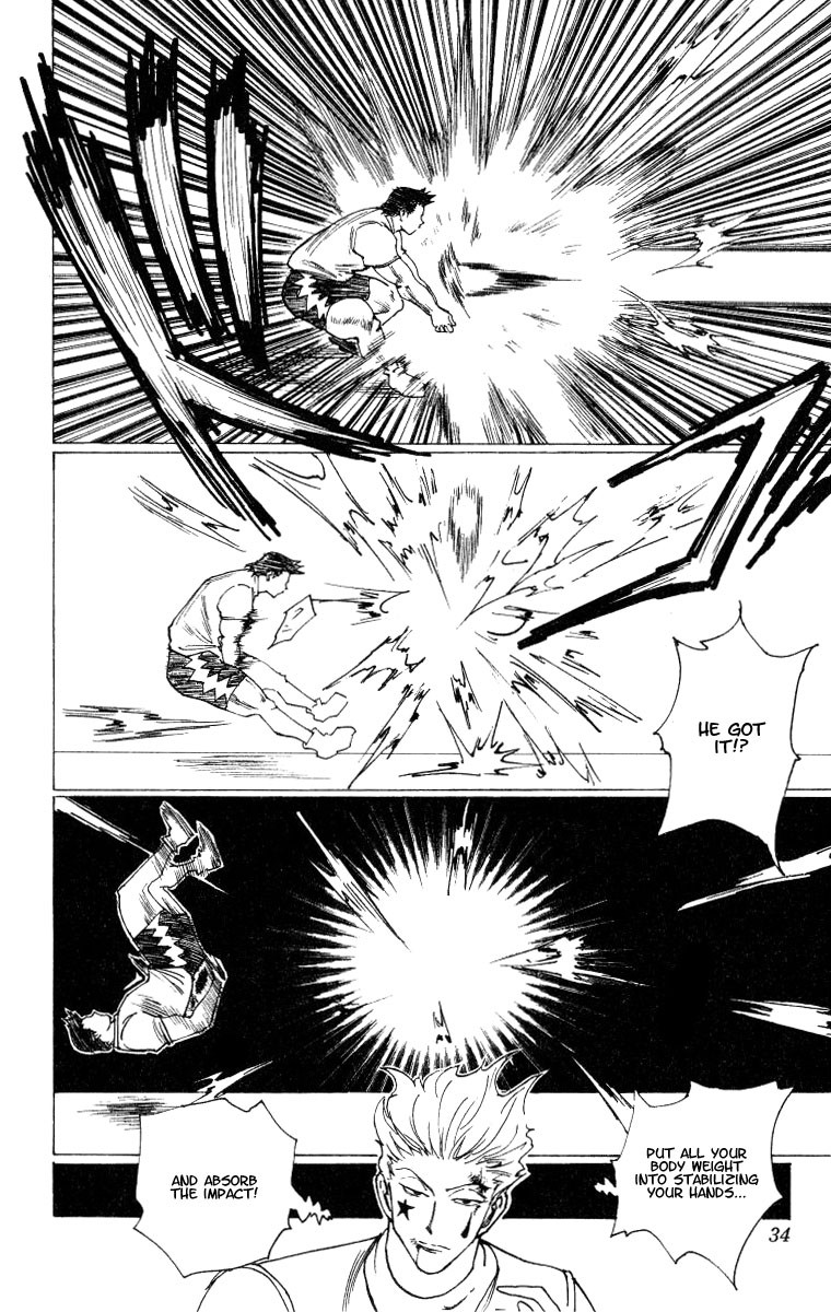 Hunter x Hunter Manga Chapter 165 page 12 - Face-Off: Part 8