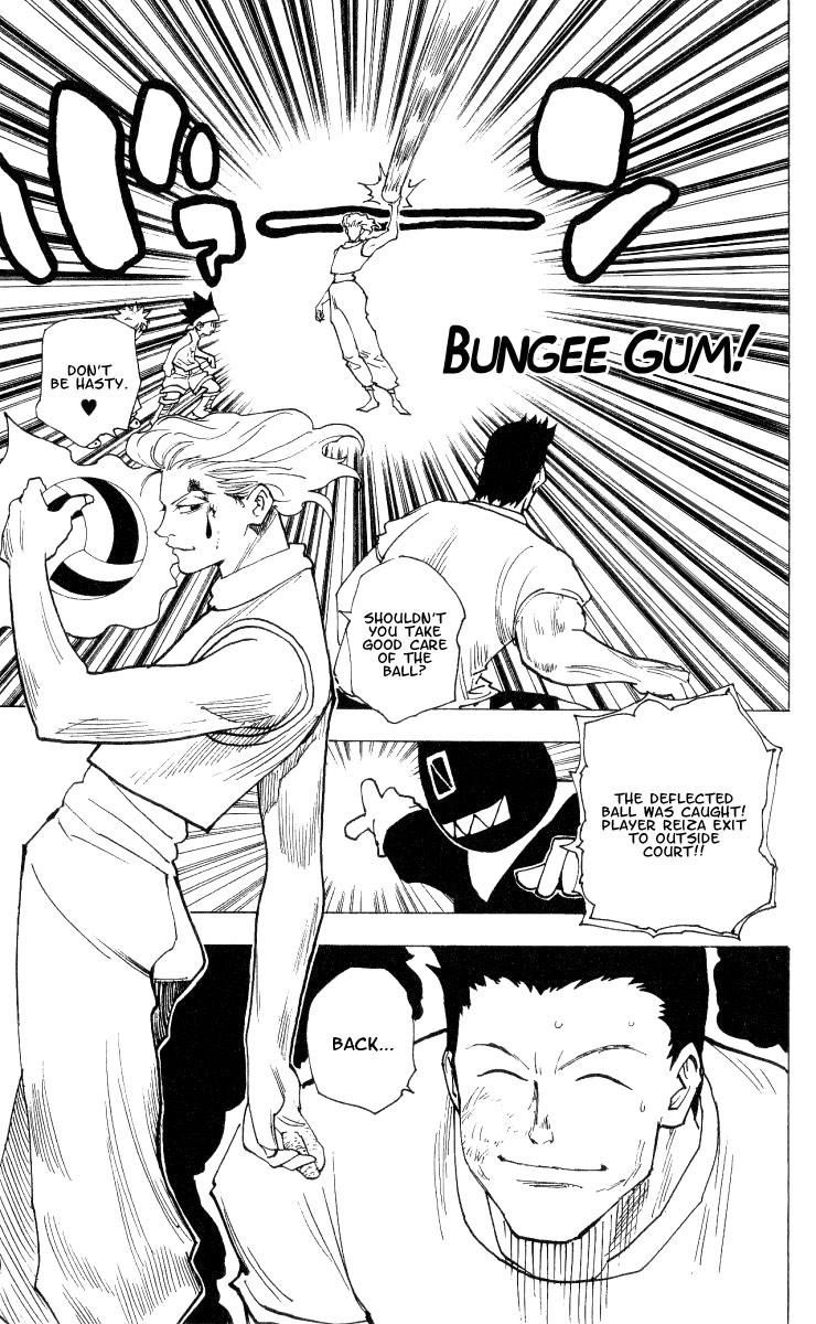 Hunter x Hunter Manga Chapter 165 page 15 - Face-Off: Part 8