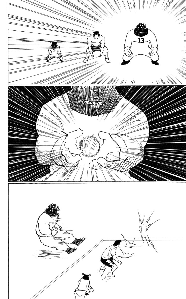 Hunter x Hunter Manga Chapter 165 page 4 - Face-Off: Part 8