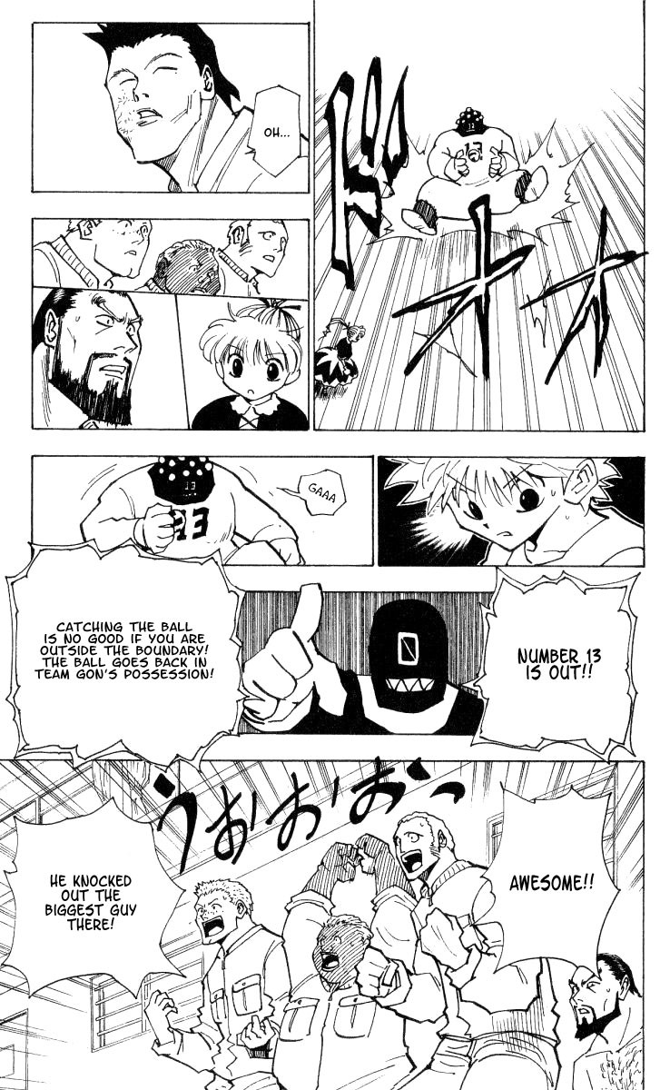 Hunter x Hunter Manga Chapter 165 page 5 - Face-Off: Part 8