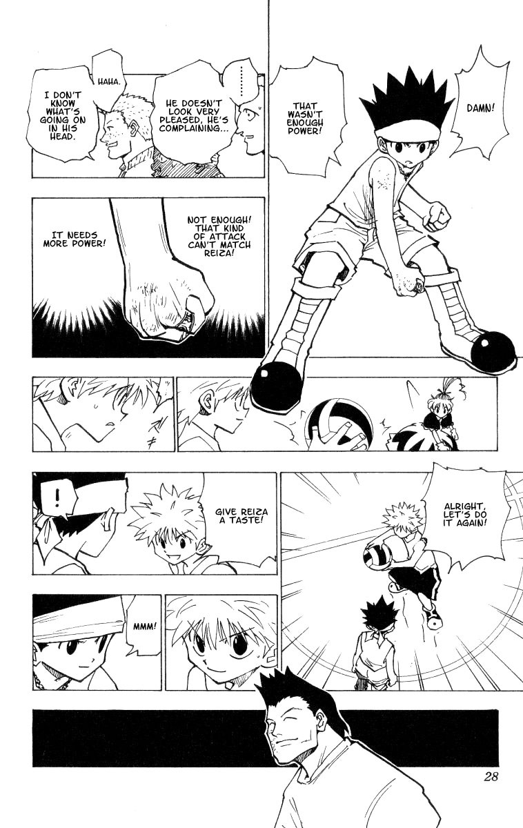 Hunter x Hunter Manga Chapter 165 page 6 - Face-Off: Part 8
