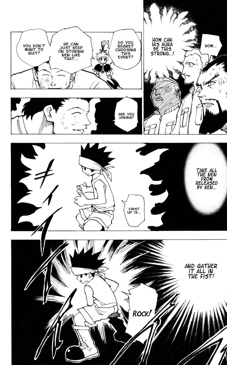 Hunter x Hunter Manga Chapter 165 page 8 - Face-Off: Part 8