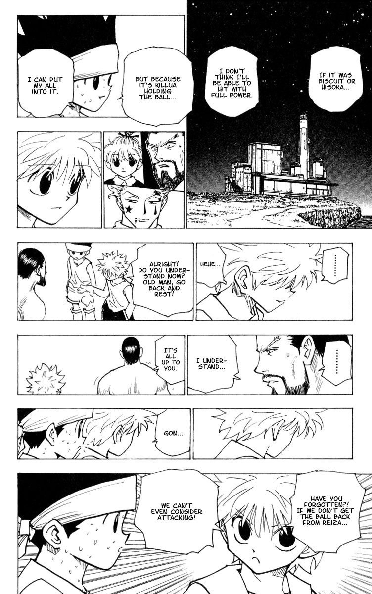 Hunter x Hunter Manga Chapter 166 page 10 - Face-Off: Part 9