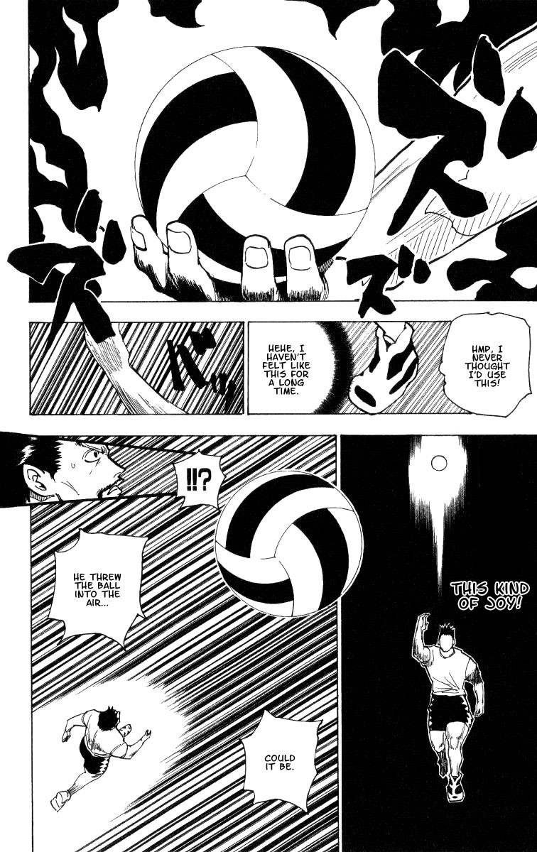 Hunter x Hunter Manga Chapter 166 page 14 - Face-Off: Part 9