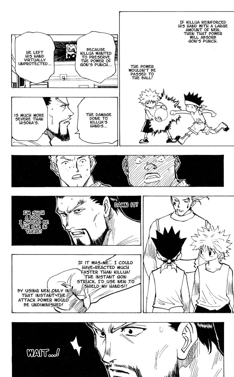 Hunter x Hunter Manga Chapter 166 page 4 - Face-Off: Part 9