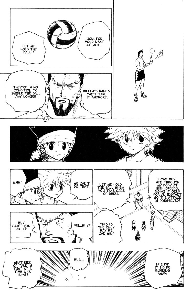 Hunter x Hunter Manga Chapter 166 page 7 - Face-Off: Part 9