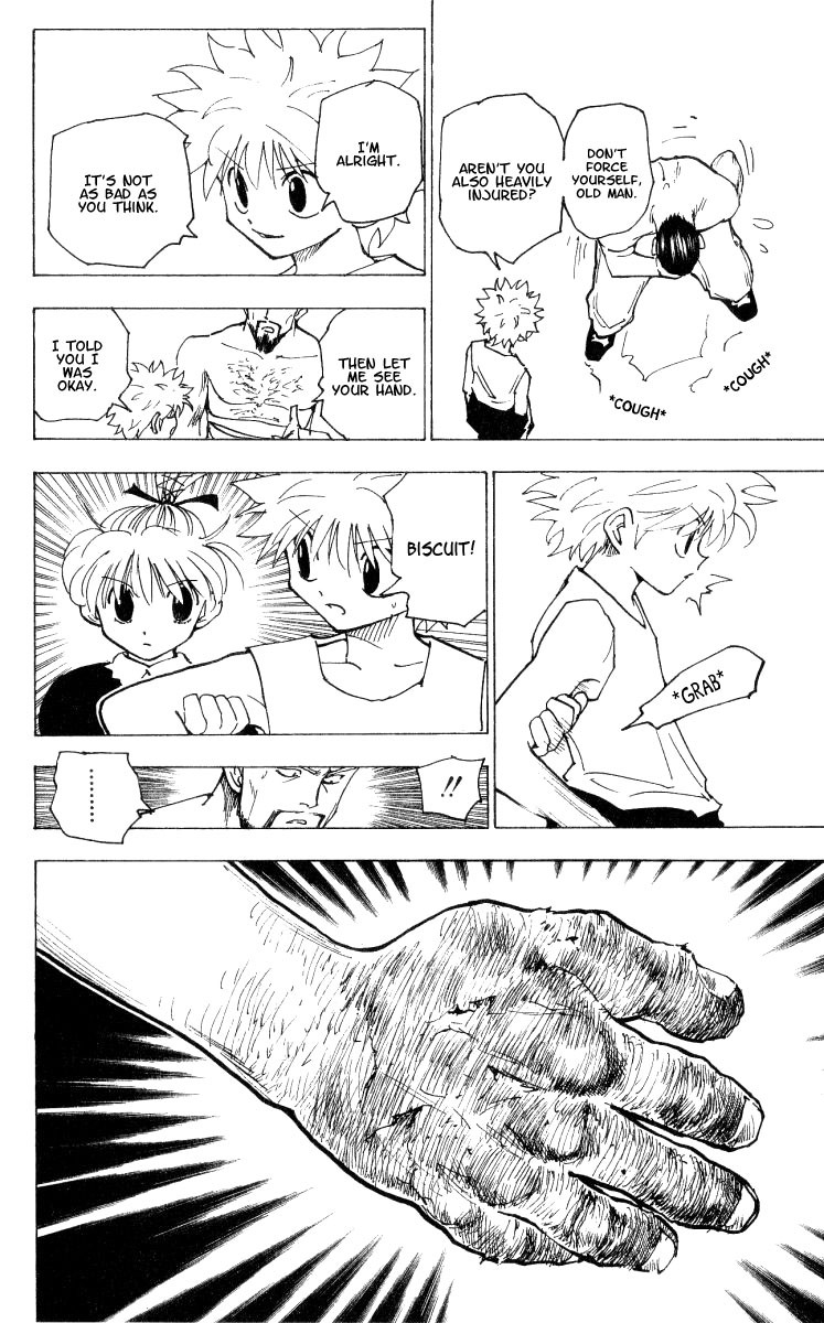 Hunter x Hunter Manga Chapter 166 page 8 - Face-Off: Part 9
