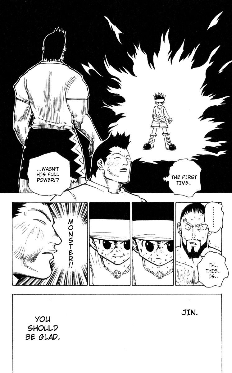 Hunter x Hunter Manga Chapter 167 page 11 - Face-Off: Part 10