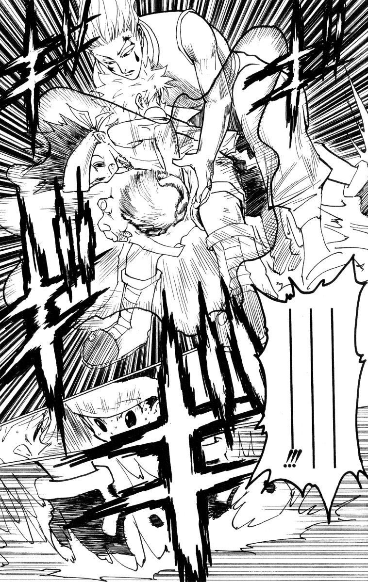 Hunter x Hunter Manga Chapter 167 page 4 - Face-Off: Part 10