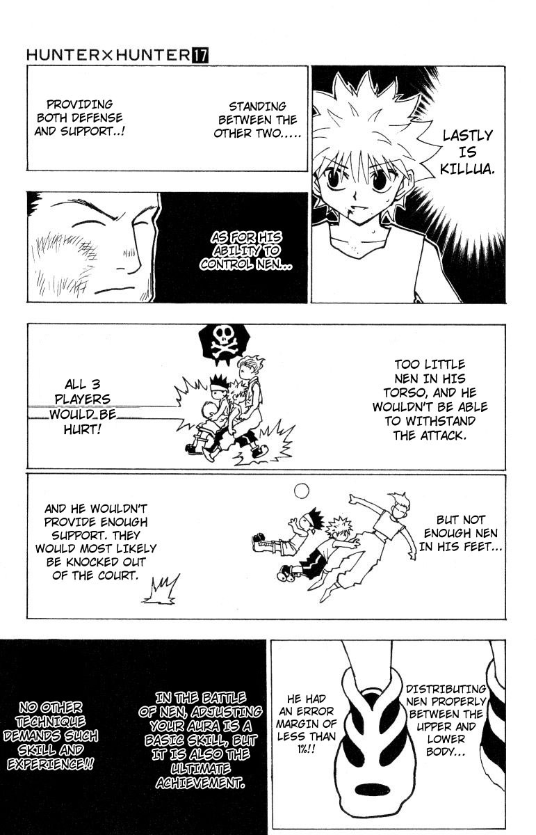 Hunter x Hunter Manga Chapter 167 page 8 - Face-Off: Part 10