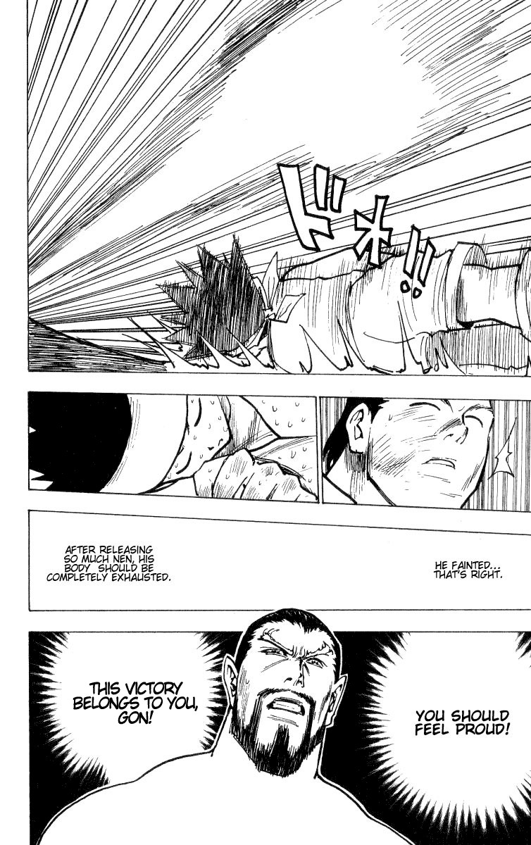 Hunter x Hunter Manga Chapter 168 page 4 - Face-Off: Part 11