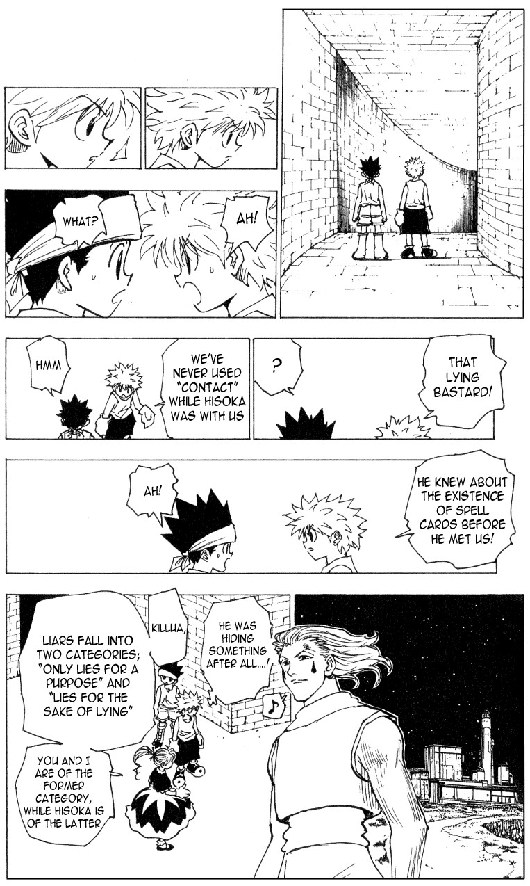 Hunter x Hunter Manga Chapter 169 page 10 - Declaration of War