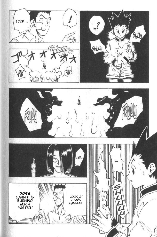 Hunter x Hunter Manga Chapter 17 page 17 - Disparate Choice