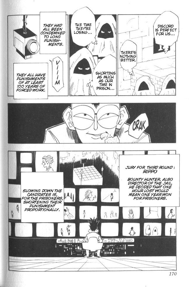 Hunter x Hunter Manga Chapter 17 page 5 - Disparate Choice