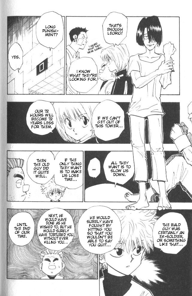 Hunter x Hunter Manga Chapter 17 page 7 - Disparate Choice