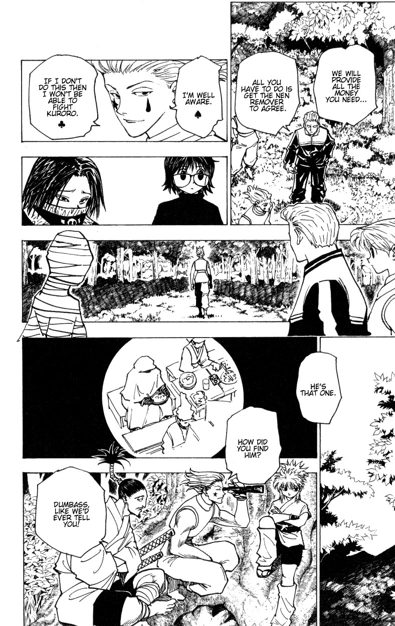 Hunter x Hunter Manga Chapter 170 page 10 - Three-Way Struggle: Part 1