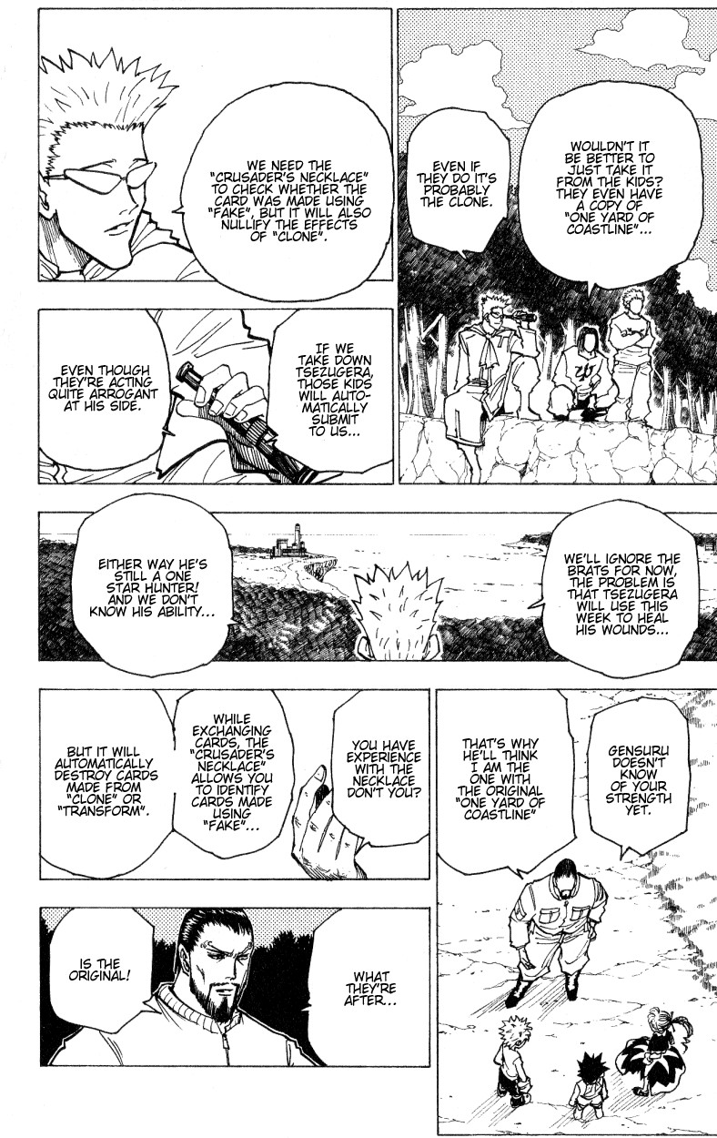 Hunter x Hunter Manga Chapter 170 page 2 - Three-Way Struggle: Part 1