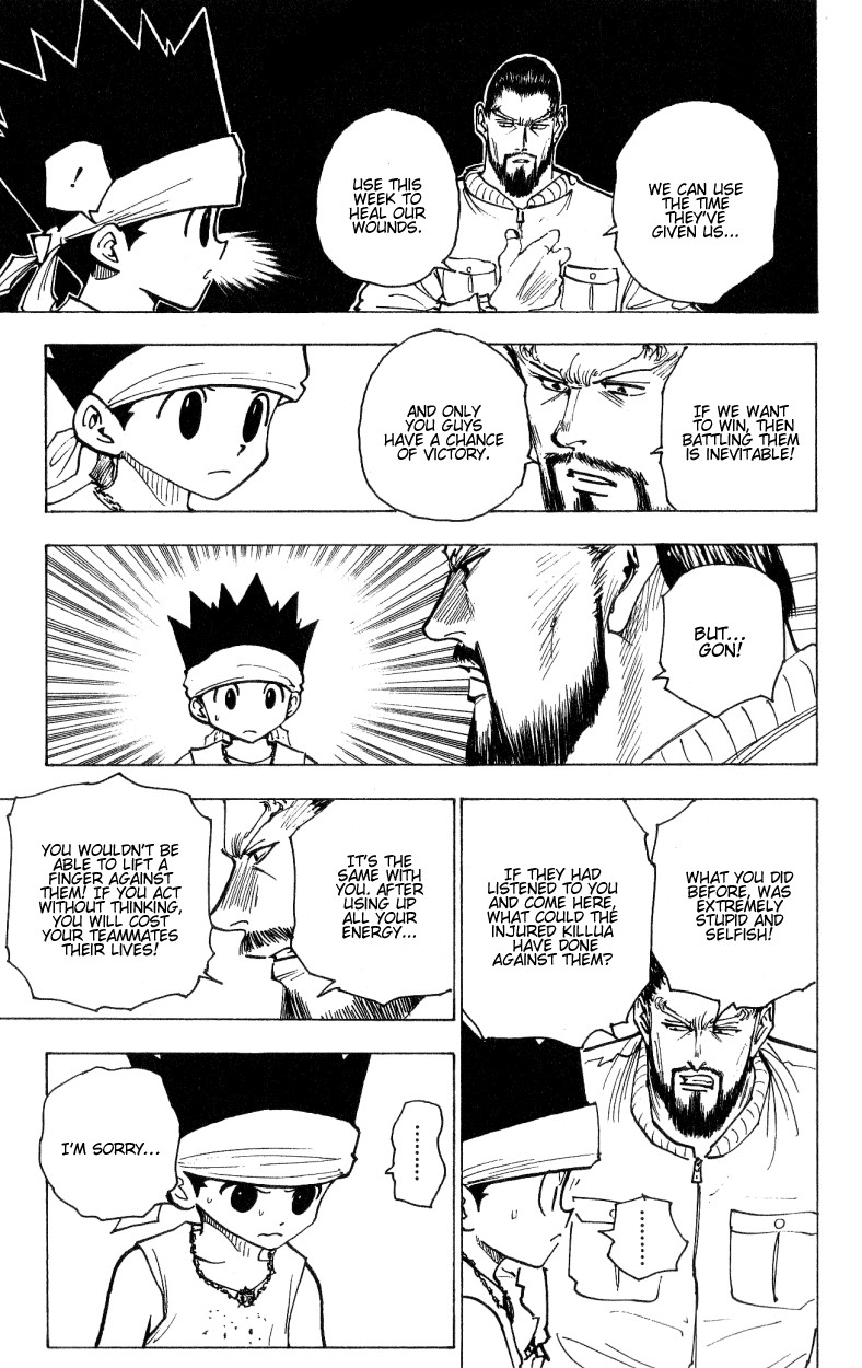 Hunter x Hunter Manga Chapter 170 page 3 - Three-Way Struggle: Part 1