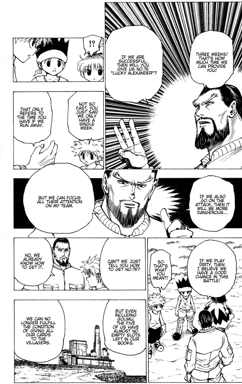 Hunter x Hunter Manga Chapter 170 page 6 - Three-Way Struggle: Part 1