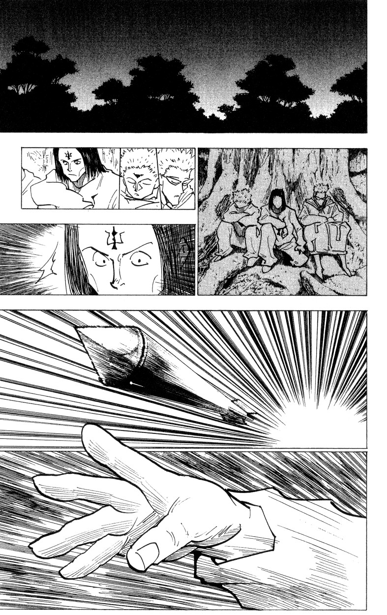 Hunter x Hunter Manga Chapter 171 page 13 - Three-Way Struggle: Part 2