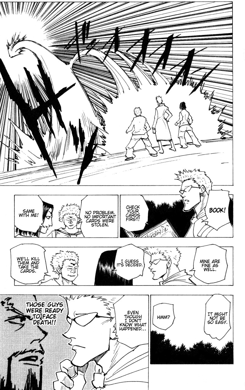 Hunter x Hunter Manga Chapter 171 page 3 - Three-Way Struggle: Part 2