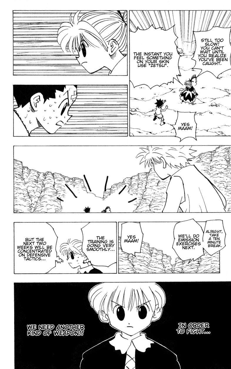 Hunter x Hunter Manga Chapter 171 page 6 - Three-Way Struggle: Part 2