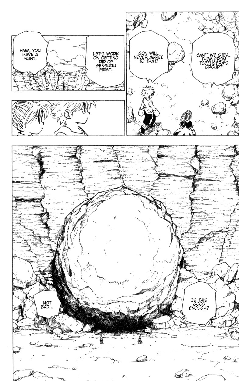 Hunter x Hunter Manga Chapter 172 page 12 - Three-Way Struggle: Part 3