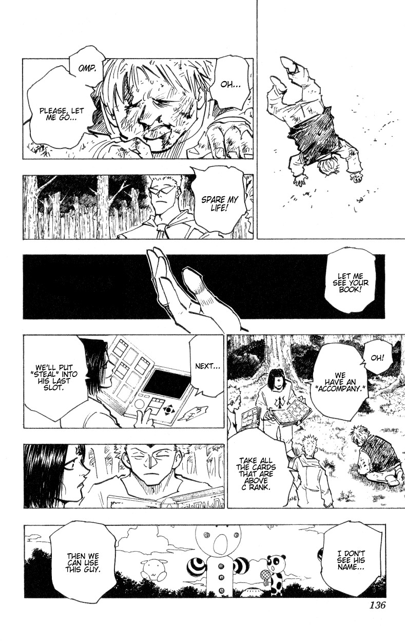 Hunter x Hunter Manga Chapter 172 page 2 - Three-Way Struggle: Part 3