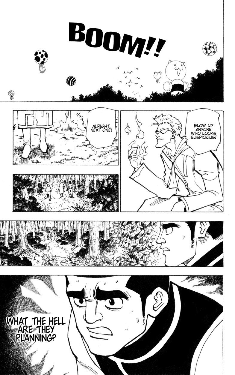 Hunter x Hunter Manga Chapter 172 page 5 - Three-Way Struggle: Part 3