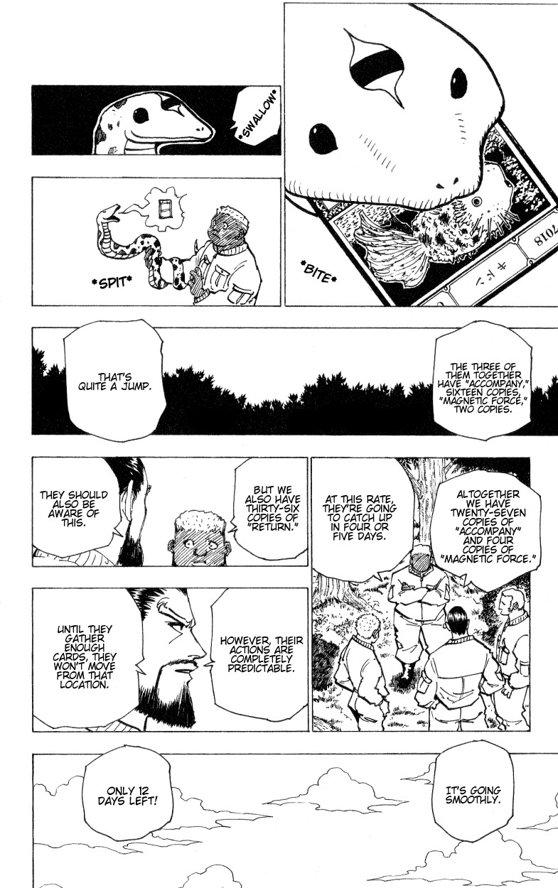 Hunter x Hunter Manga Chapter 172 page 8 - Three-Way Struggle: Part 3