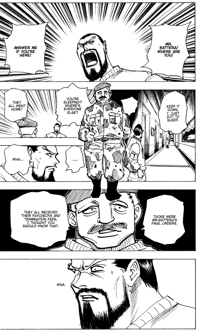Hunter x Hunter Manga Chapter 173 page 13 - Three-Way Struggle: Part 4