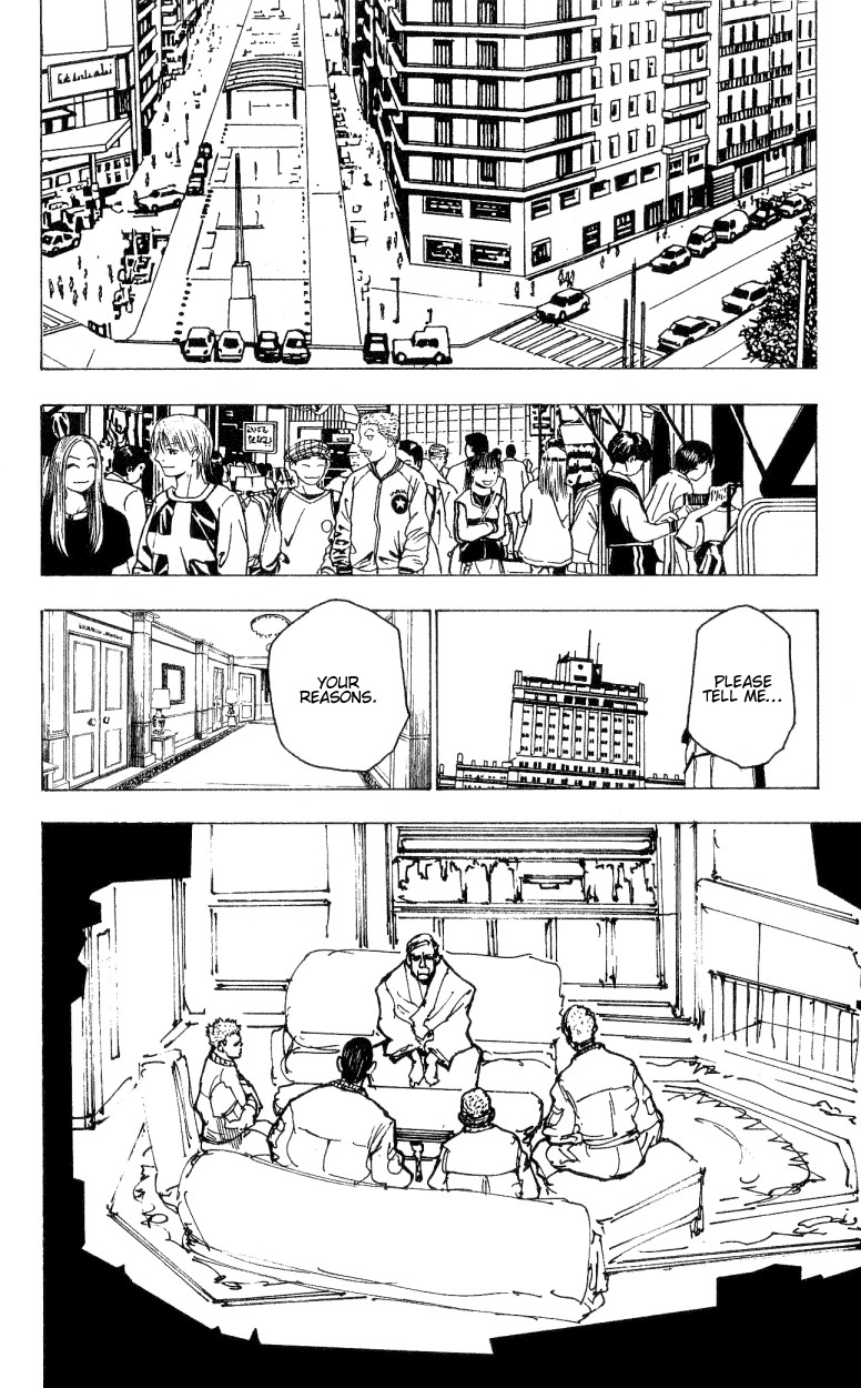 Hunter x Hunter Manga Chapter 174 page 10 - Three-Way Struggle: Part 5