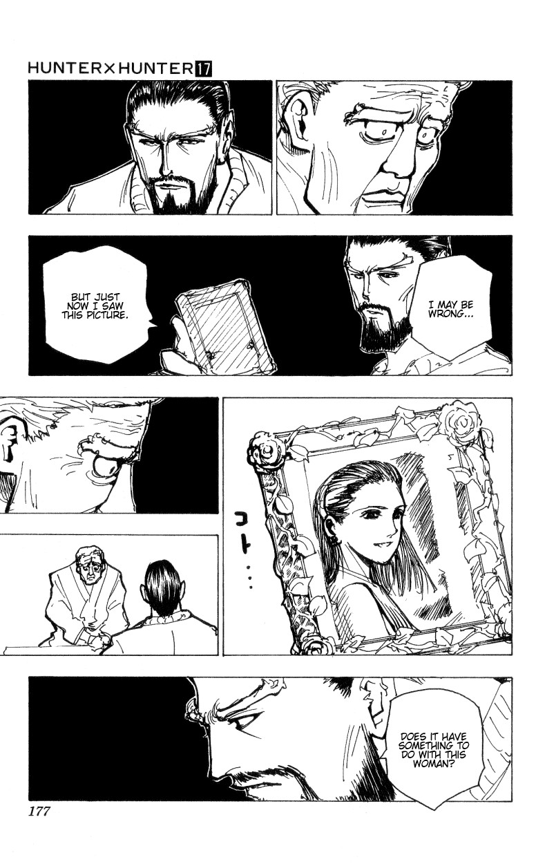 Hunter x Hunter Manga Chapter 174 page 11 - Three-Way Struggle: Part 5