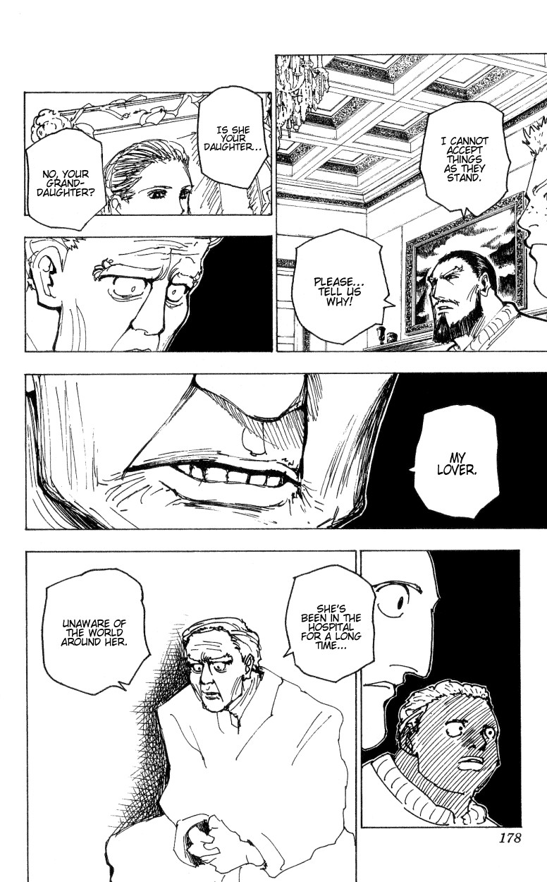 Hunter x Hunter Manga Chapter 174 page 12 - Three-Way Struggle: Part 5
