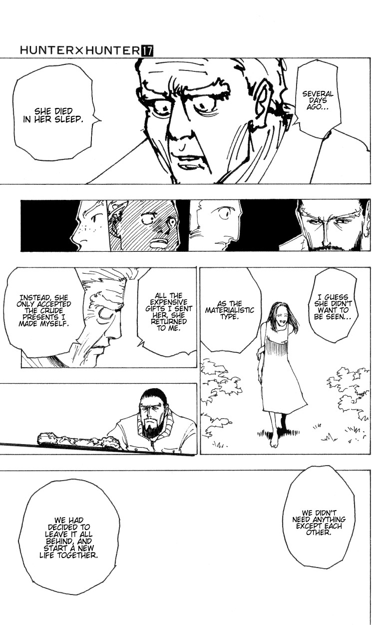 Hunter x Hunter Manga Chapter 174 page 13 - Three-Way Struggle: Part 5