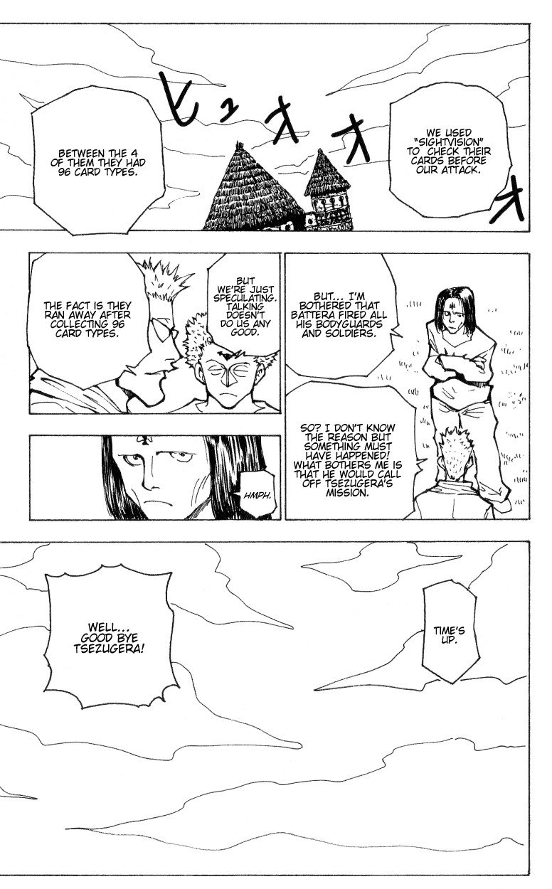 Hunter x Hunter Manga Chapter 174 page 5 - Three-Way Struggle: Part 5