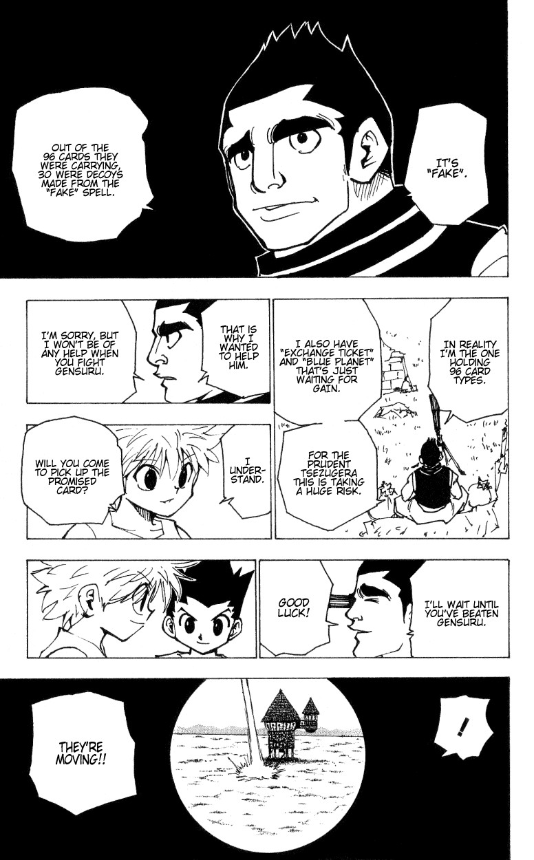 Hunter x Hunter Manga Chapter 174 page 7 - Three-Way Struggle: Part 5
