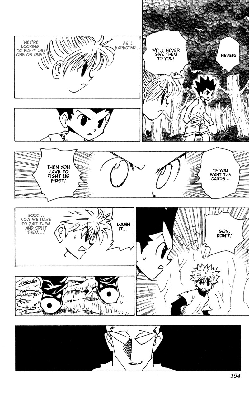 Hunter x Hunter Manga Chapter 175 page 12 - Three-Way Struggle: Part 6