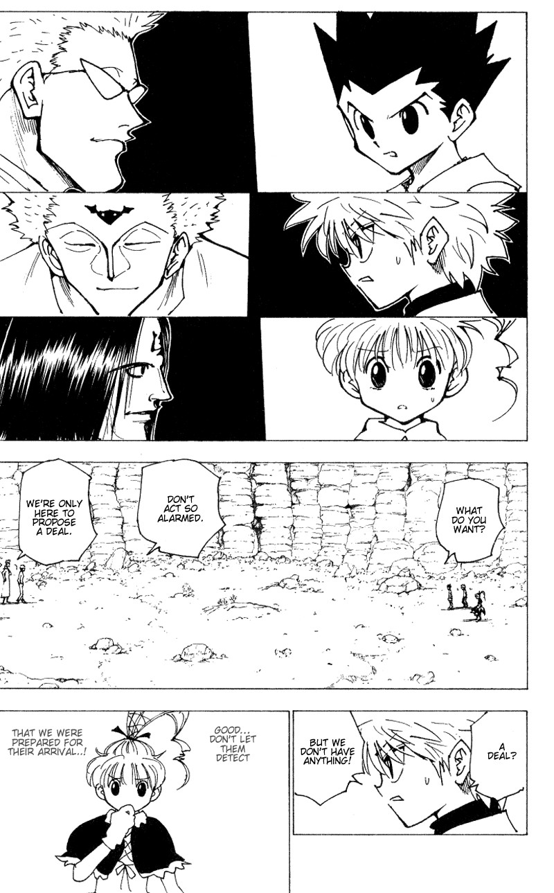 Hunter x Hunter Manga Chapter 175 page 3 - Three-Way Struggle: Part 6