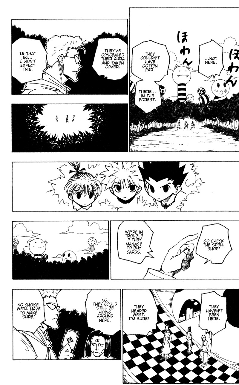 Hunter x Hunter Manga Chapter 175 page 8 - Three-Way Struggle: Part 6