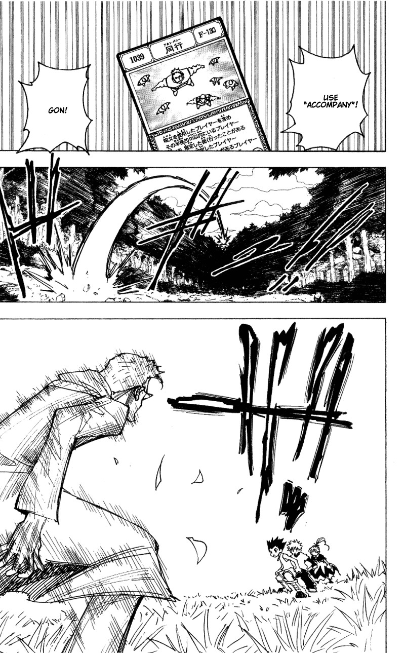 Hunter x Hunter Manga Chapter 175 page 9 - Three-Way Struggle: Part 6