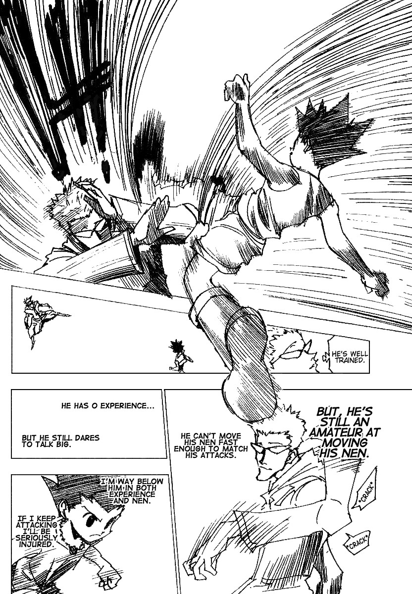 Hunter x Hunter Manga Chapter 176 page 10 - Three-Way Struggle: Part 7