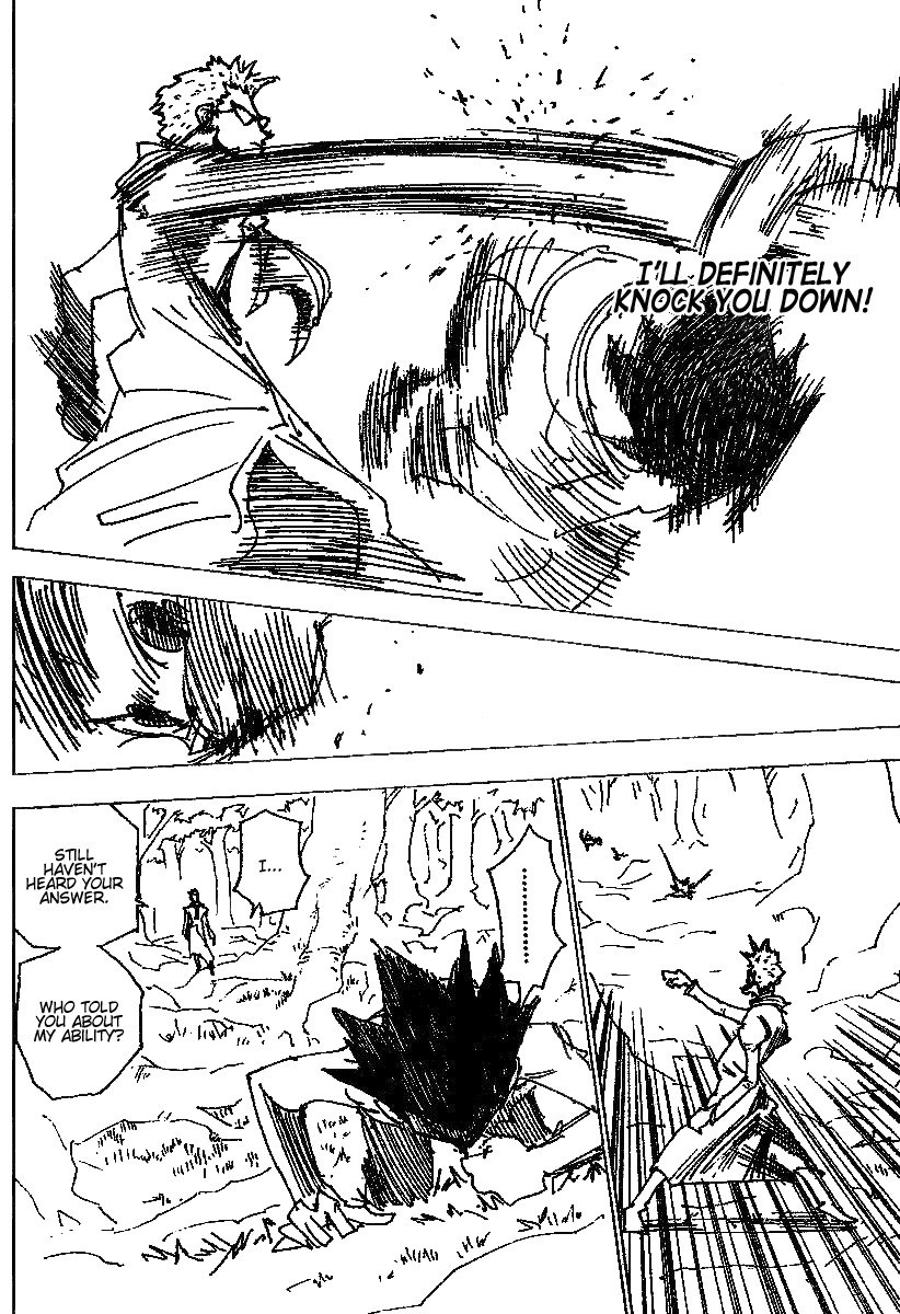 Hunter x Hunter Manga Chapter 176 page 12 - Three-Way Struggle: Part 7