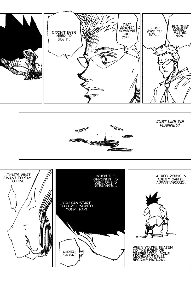 Hunter x Hunter Manga Chapter 176 page 13 - Three-Way Struggle: Part 7