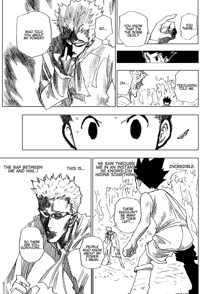 Hunter x Hunter Manga Chapter 176 page 3 - Three-Way Struggle: Part 7