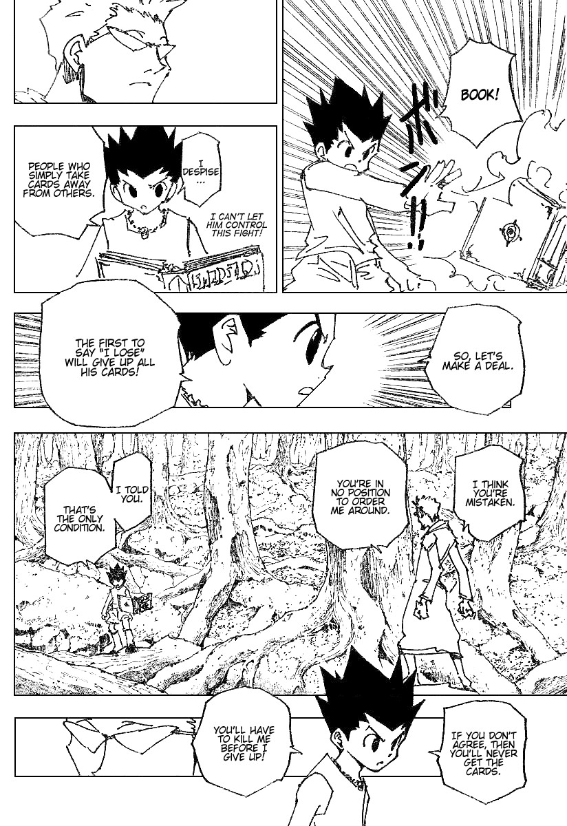 Hunter x Hunter Manga Chapter 176 page 4 - Three-Way Struggle: Part 7