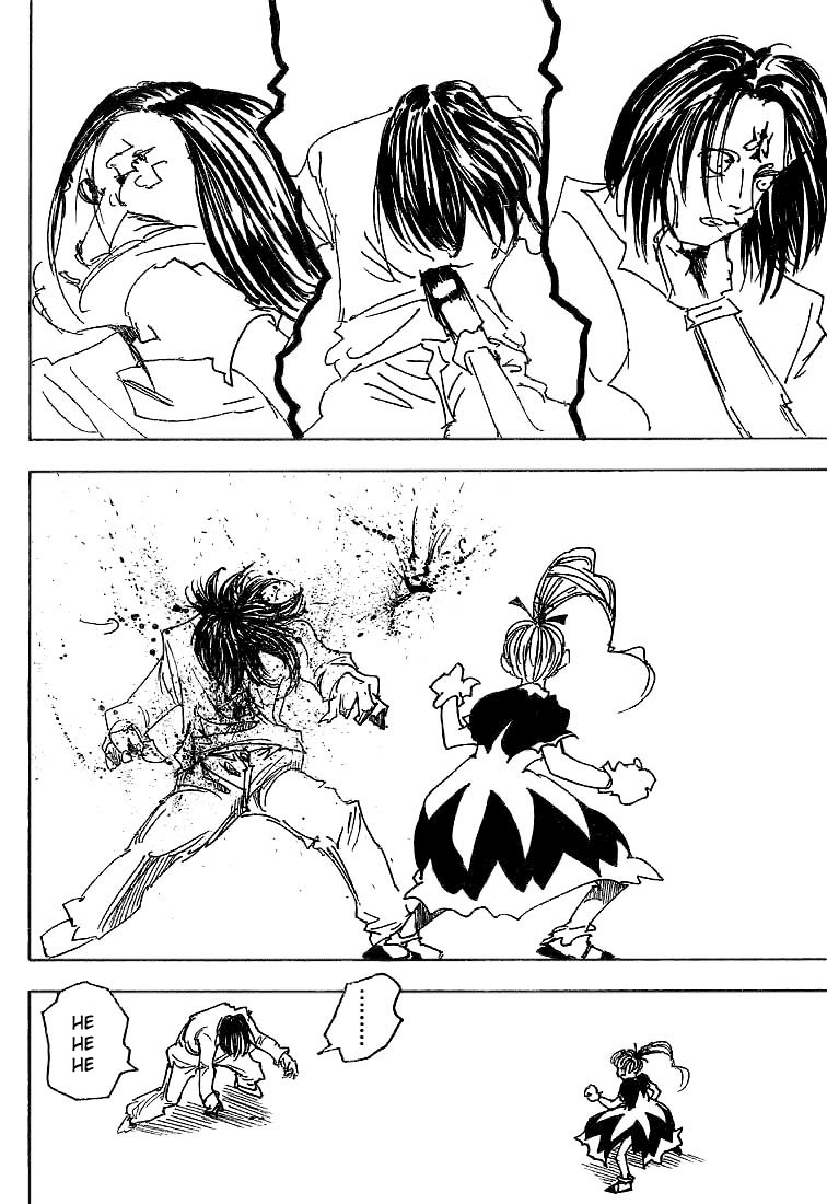 Hunter x Hunter Manga Chapter 177 page 10 - Three-Way Struggle: Part 8