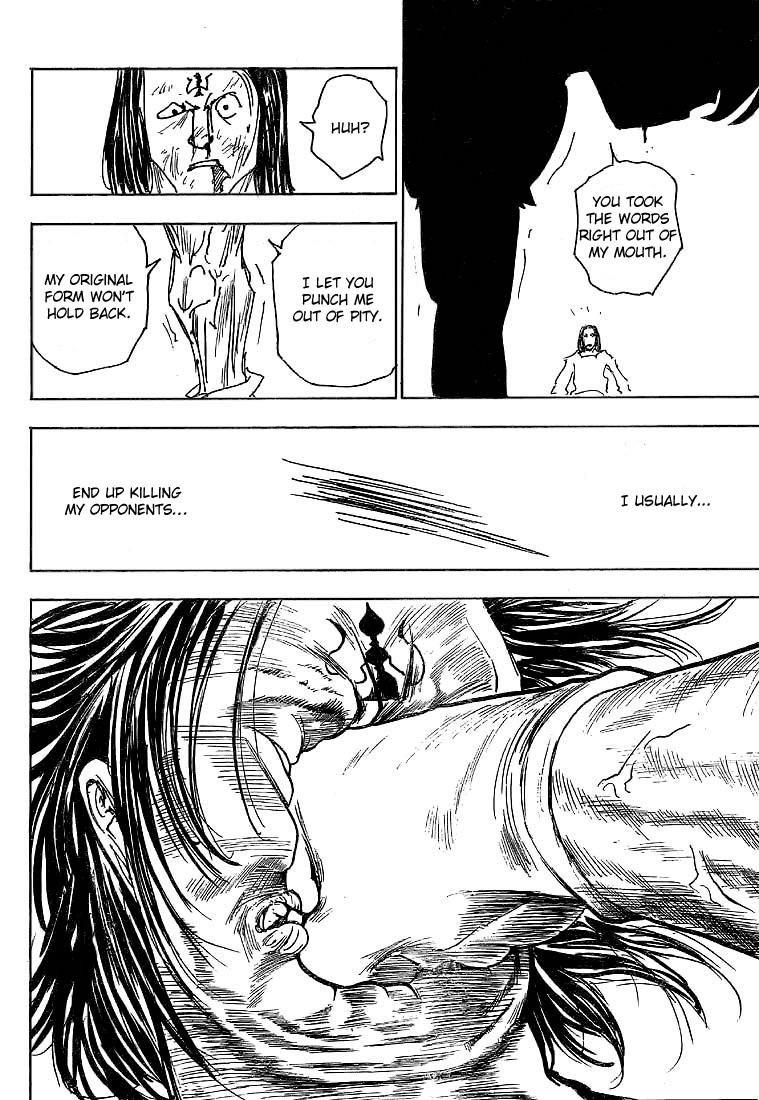 Hunter x Hunter Manga Chapter 177 page 12 - Three-Way Struggle: Part 8