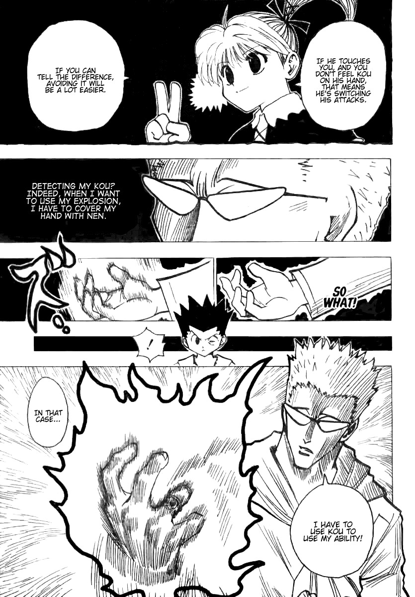 Hunter x Hunter Manga Chapter 179 page 11 - Three-Way Struggle: Part 10