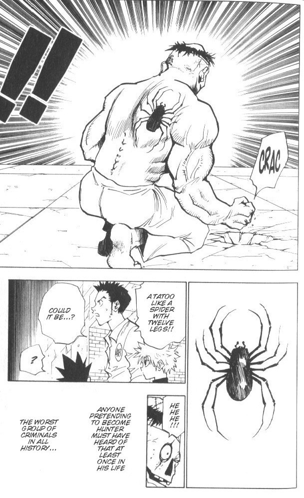 Hunter x Hunter Manga Chapter 18 page 13 - The Two Aces in the Hole